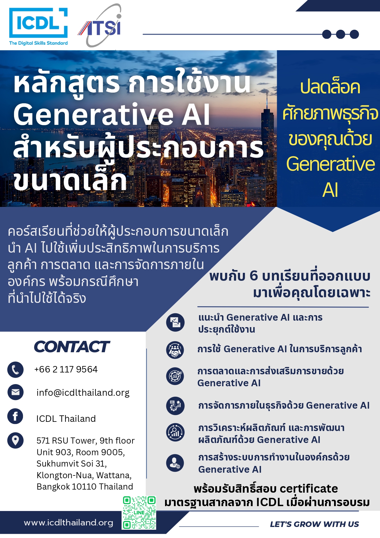 การใช้งาน Generative Ai สำหรับผู้ประกอบการขนาดเล็ก